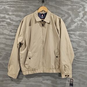 NWT Chaps Tan Lightweight Jacket